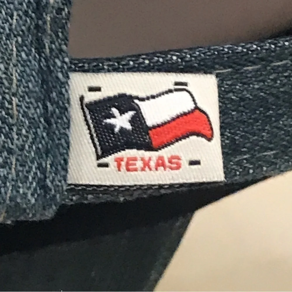 Don't Mess with Texas Cotton Red White Blue Adjustable Ball Cap NWT